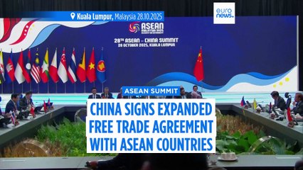 China signs expanded ASEAN free trade pact as alternate to US protectionism