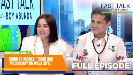 Fast Talk with Boy Abunda: A look behind Mariel and Robin’s 15-year relationship (Full Episode 713)