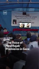 ‘The Voice of Hind Rajab’ Premieres in Gaza