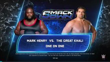 WWE 2K25 - Mark Henry vs. The Great Khali