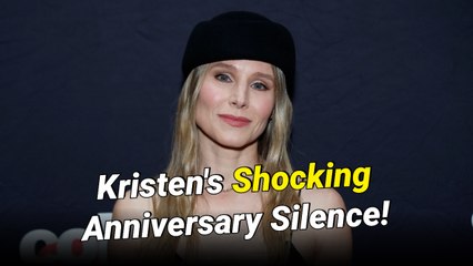 Kristen Bell Avoids Speaking About Controversial Anniversary Post During Late Night Appearance