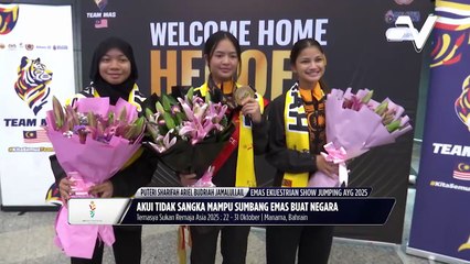 Kepulangan wira negara daripada bersaing di Sukan Remaja Asia Bahrain