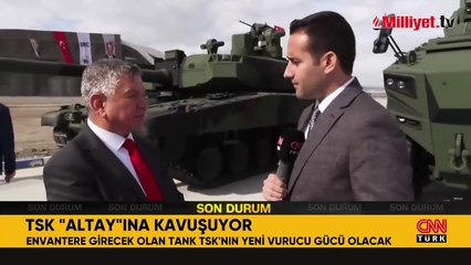 Altay tankı sahaya iniyor: Türk mühendislerden vurucu güç!