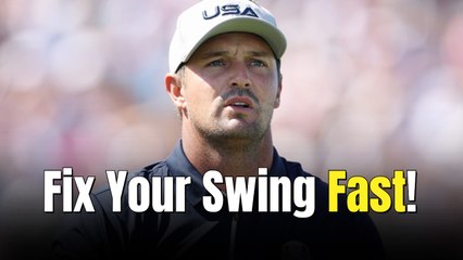 Bryson DeChambeau’s Indoor Drill to Fix Your Swing Fast