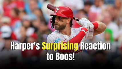 Bryce Harper Reacts to Boos after Phillies’ NLDS loss