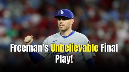 Freddie Freeman’s Clutch Final Play Saves Dodgers in Game 2