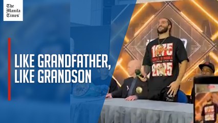 Filipino boxer excited to defend crown in 'Thrilla in Manila 2'