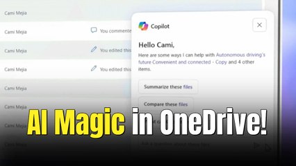Microsoft adds Copilot AI to OneDrive