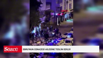 Eski sevgilisi tarafından öldürülen Ebru'nun cenazesi ailesine teslim edildi