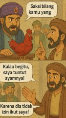 Abu Nawas di Pengadilan