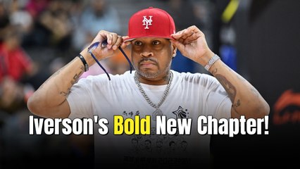 NBA legend Allen Iverson celebrates 6 months of sobriety
