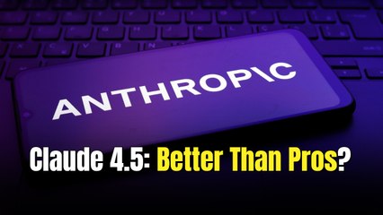 Anthropic’s Claude Sonnet 4.5 codes better than a pro