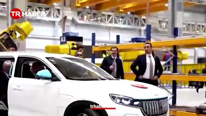 Cumhurbaşkanı Erdoğan'dan TOGG sürprizi