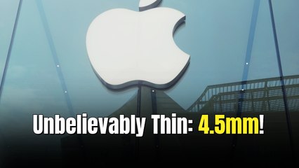 Foldable iPhone could look like two iPhone Airs stacked