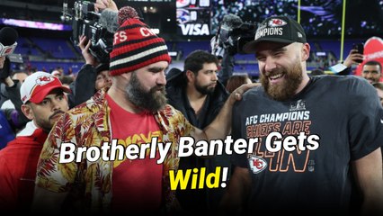 It’s All Brotherly Love! Jason Kelce Teases Travis Over Taylor Swift’s Racy Song ‘Wood’