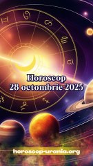 Horoscop 28 octombrie 2025 - oferit de horoscop-urania.org
