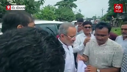 ગીર સોમનાથ જિલ્લામાં કમોસમી વરસાદથી ખેડૂતોને ભારે નુકસાન, રાજ્યના મંત્રીઓએ ખેડૂતોની લીધી મુલાકાત