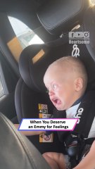 Tired Toddler’s Hilarious Snack Meltdown Will Melt Your Heart 😭🍪|| Heartsome 💖