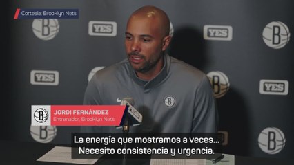 El tremendo toque de atención de Jordi Fernández a sus jugadores para mejorar su actitud