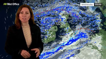 Met Office Tuesday Evening weather forecast 28/10/2025