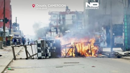 Violences et chaos à Douala après la réélection de Paul Biya à la présidence