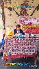 celebration of Sindh culture Day at decent school dphs school 🏫🎒_funny tablo_doctor 💊🏥 and patient