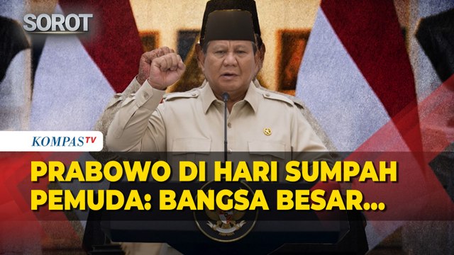 [Full] Presiden Prabowo Kobarkan Semangat Anak Muda di Hari Sumpah Pemuda
