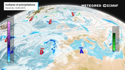 Défilé de perturbations en France !