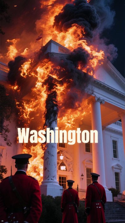 The Time the White House Literally Burned Down | Fact USA
