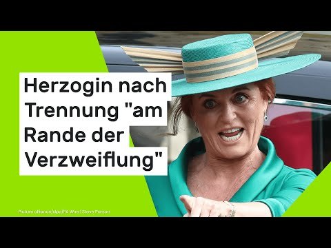 Sarah Ferguson: Herzogin nach Trennung am Rande der Verzweiflung