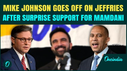 VIDEO: Mike Johnson BLASTS Jeffries Over SURPRISE Backing Of Zohran Mamdani; Calls It a ‘SURRENDER’