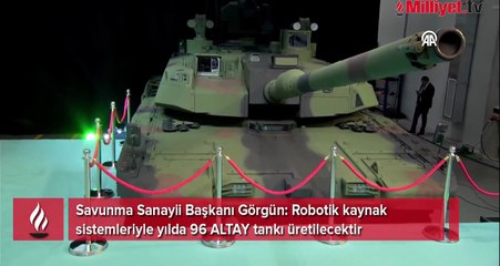 Yılda kaç adet Altay Tankı üretilecek? SSB Başkanı Haluk Görgün açıkladı