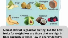 Best Fruits for Weight Loss
