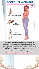 Booty Lift Workout Routine