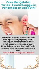 Cara Mengetahui Tanda-Tanda Gangguan Pendengaran Sejak Dini