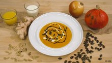 What makes pumpkin soup the perfect fall comfort food?