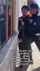 VIDEO: La excusa más insólita de un detenido que no evitó su arresto (spoiler: no funcionó)
