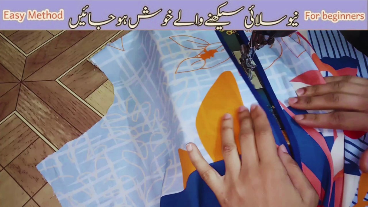 Slit Neck Design with boot piping / Round Neck Slit With Boot Piping || Cutting & Stitching ||