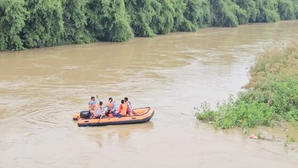 महिला ने छौंदा नदी के पुल से लगाई छलांग, पुलिस चकरघिन्नी