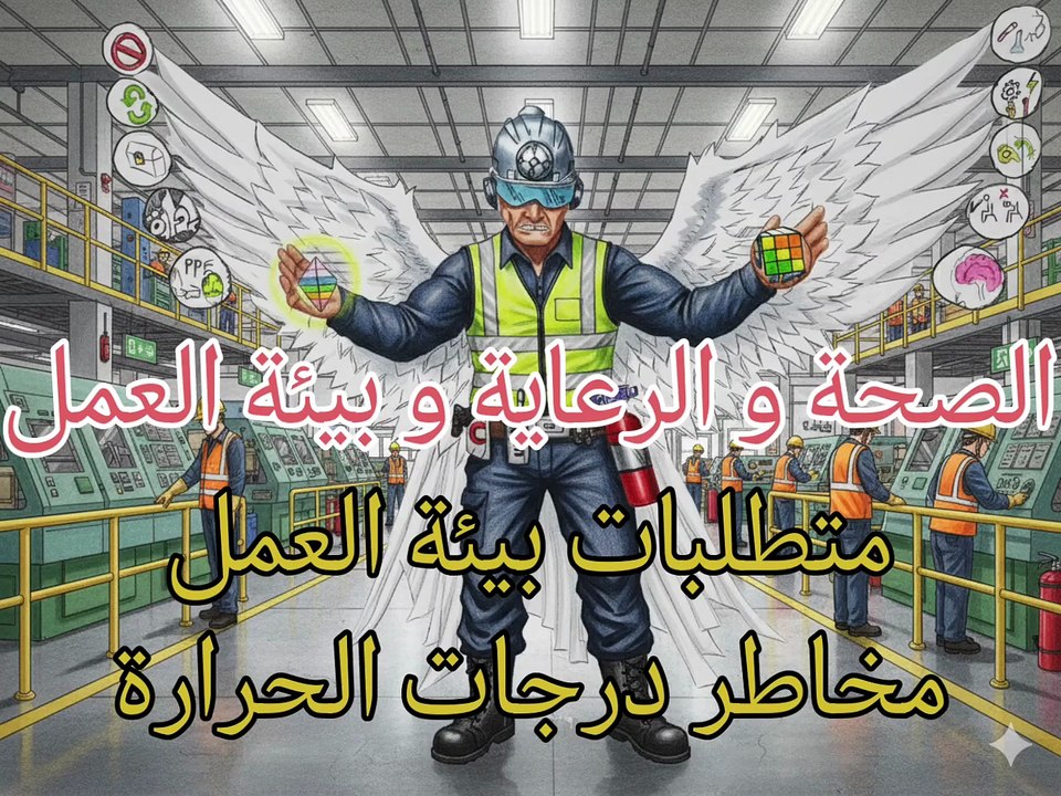 صحة و رعاية بيئة العمل، متطلبات بيئة العمل، مخاطر درجات الحرارة