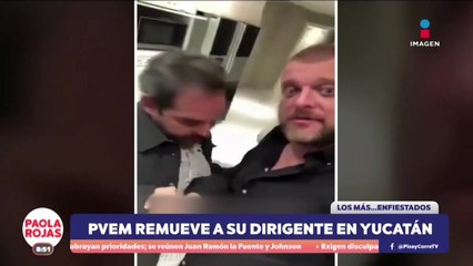 Diputados del Partido Verde se graban en presunto estado de ebriedad