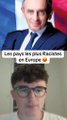Les pays les plus Racistesen Europe 😡 #pays #europe #classement