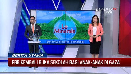 PBB Kembali Buka Sekolah untuk Anak-Anak Gaza Belajar | BERUT