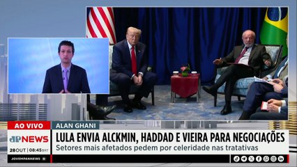 Lula escala Alckmin, Vieira e Haddad para destravar negociação com Trump