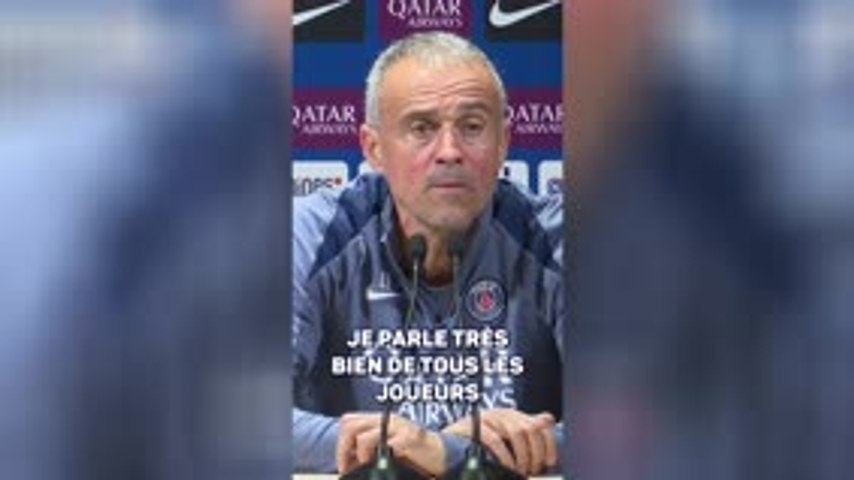 PSG : Luis Enrique sur Désiré Doué - "Les joueurs ont toujours des hauts et des bas"