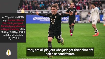 Kompany refuses to compare Karl to Messi despite similarities in size and style of play