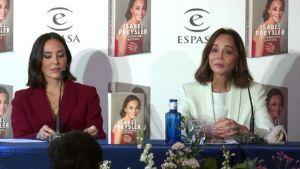 Xandra Falcó se desmarca de las memorias de Isabel Preysler y deja en el aire si las va a leer