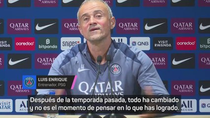 Luis Enrique no afloja: "Es el momento de ser muy ambiciosos"