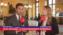 Taxe Zucman : le gouvernement interpellé