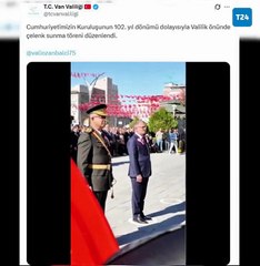 Van Valiliği, şarkılarına erişim engeli getirilen Grup Yorum'un şarkısıyla 29 Ekim videosu paylaştı